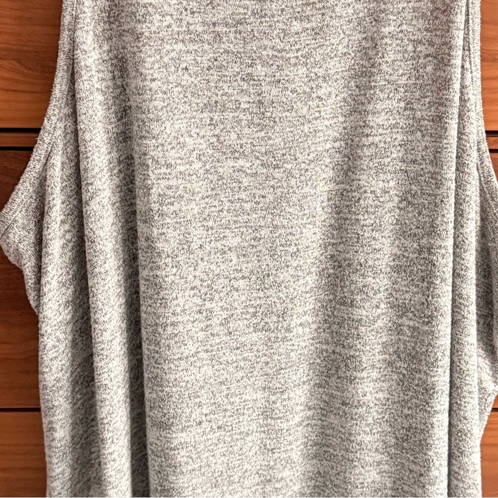 Banana Republic Womens Tank Top Gray Lounge Normcore Streetwear Momcor XL - Picture 10 of 11